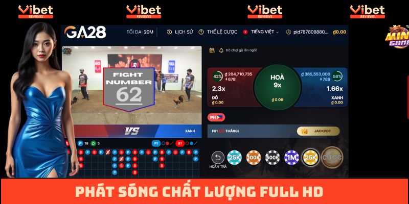 Chất lượng phát sóng full HD